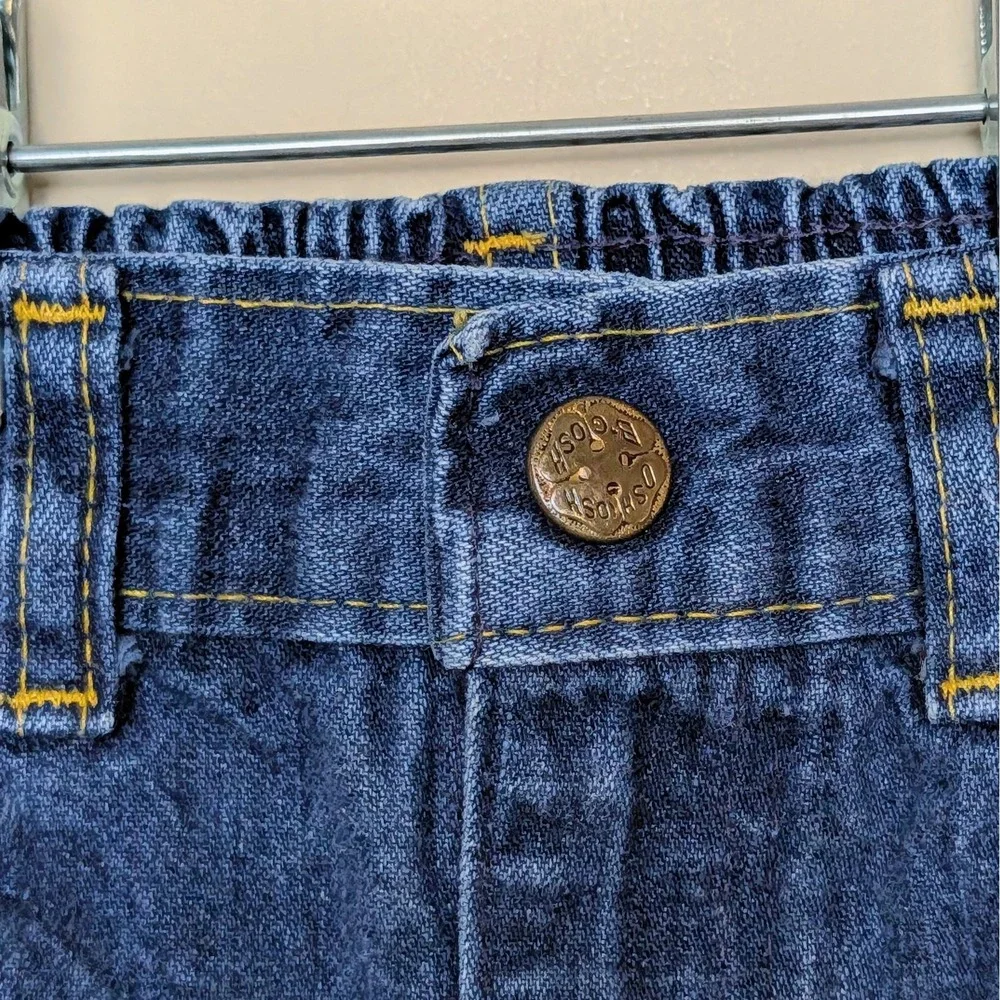 Vintage Oshkosh B'Gosh 80s Jeans Denim Toddler Baby Size‎ 24 Months